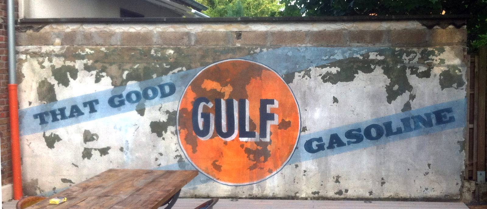 Ghost Sign GULF / 2016