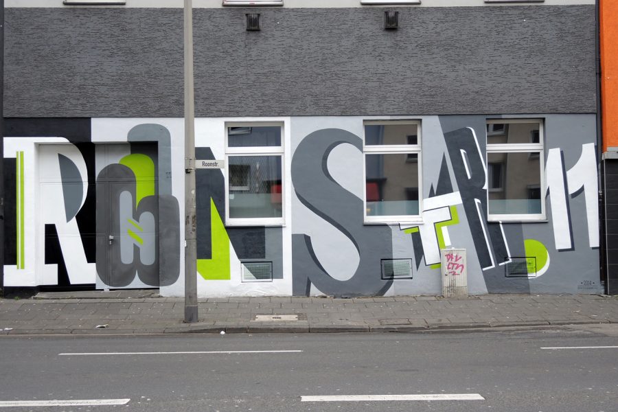 Fassadenmalerei/2015 -ROONSTRASSE, Köln-